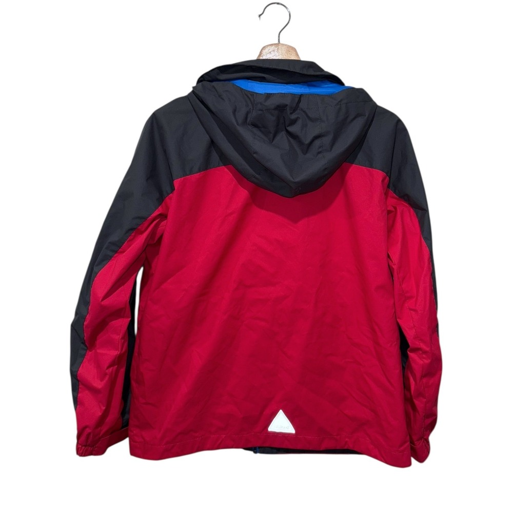 L.L. Bean Jacket Adventure Seeker Girls XL 18 Full Zip Hooded Windbreaker - Picture 2 of 8